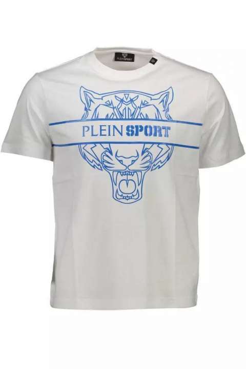 Priser på Plein Sport White Cotton Men T-Shirt