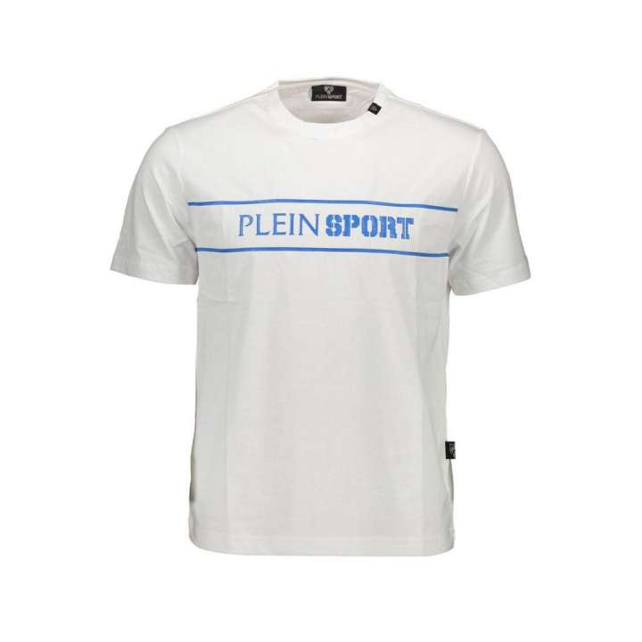 Priser på Plein Sport White Cotton Men T-Shirt