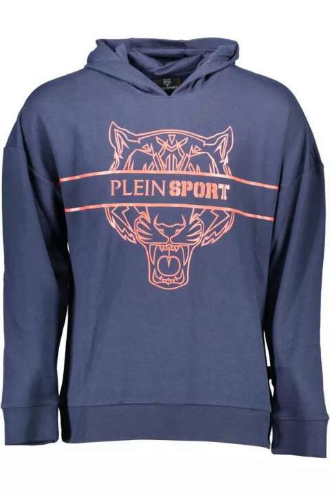 Priser på Plein Sport Blue Cotton Men Sweater