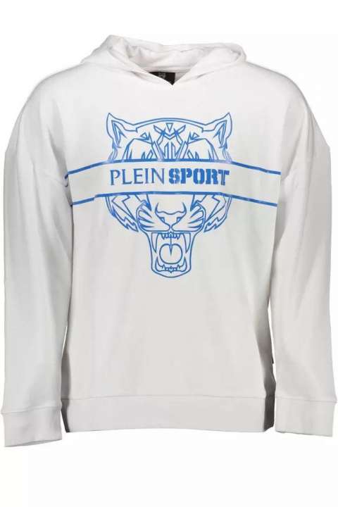 Priser på Plein Sport White Cotton Men Sweater