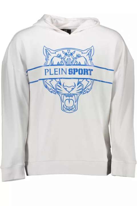 Priser på Plein Sport White Cotton Men Sweater