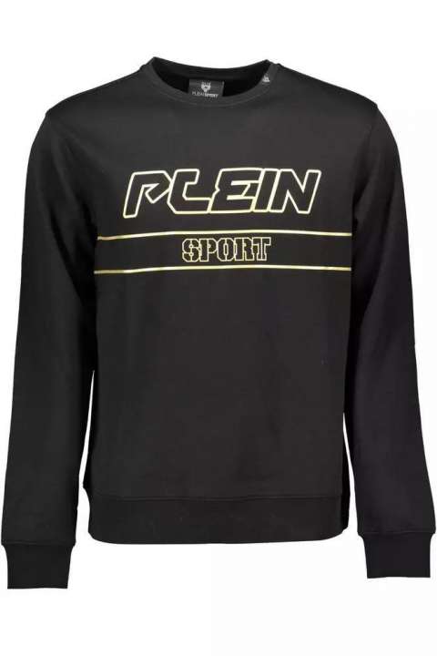 Priser på Plein Sport Black Cotton Men Sweater