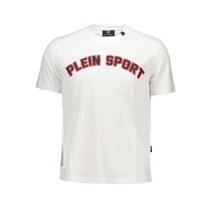 Priser på Plein Sport White Cotton Men T-Shirt