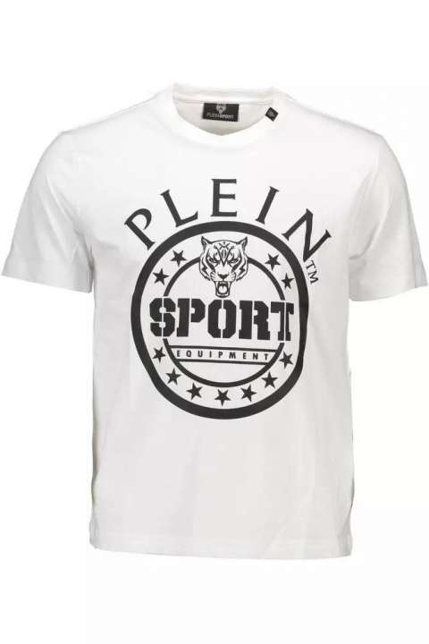 Priser på Plein Sport White Cotton Men T-Shirt