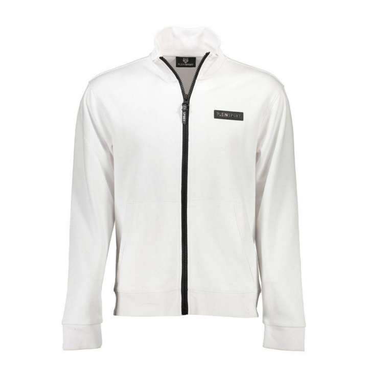 Priser på Plein Sport White Cotton Men Sweater