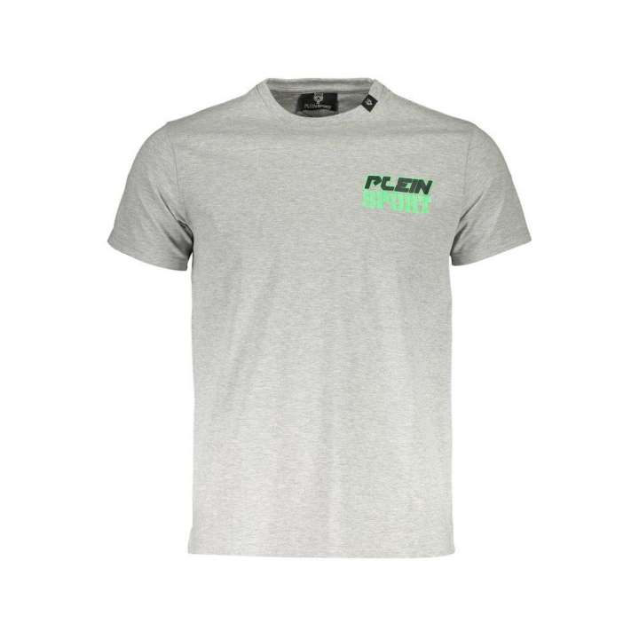 Priser på Plein Sport Gray Cotton Men T-Shirt