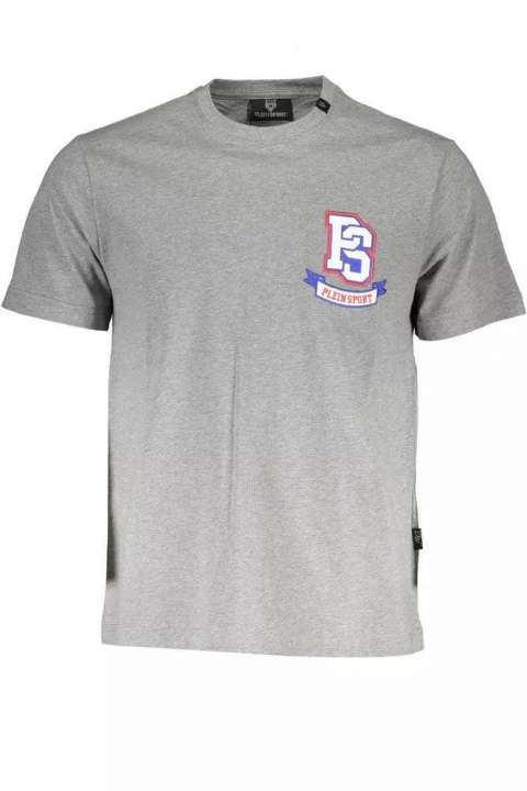 Priser på Plein Sport Gray Cotton Men T-Shirt