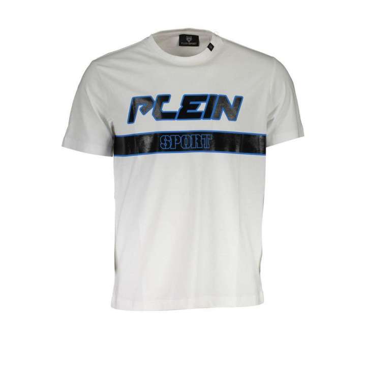 Priser på Plein Sport White Cotton Men T-Shirt