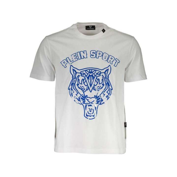 Priser på Plein Sport White Cotton Men T-Shirt