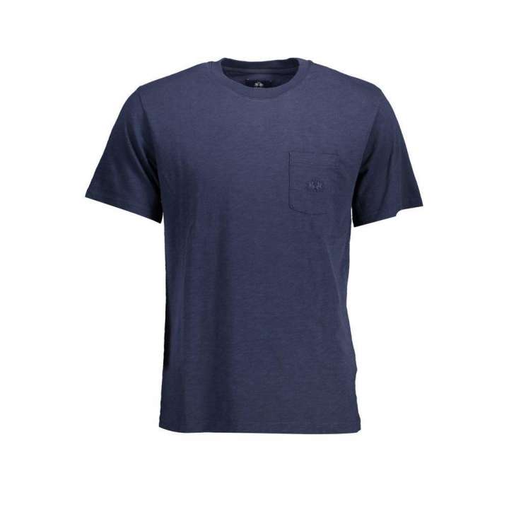 Priser på La Martina Blue Cotton Men T-Shirt