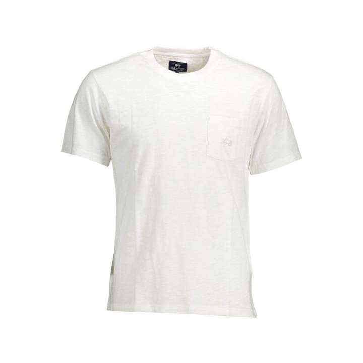 Priser på La Martina White Cotton Men T-Shirt