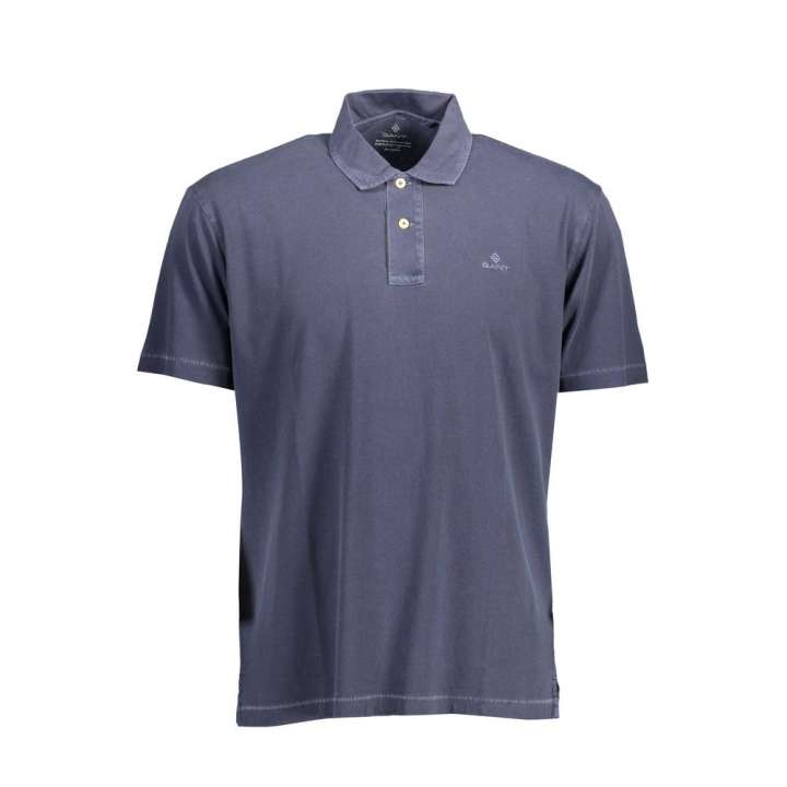 Priser på Gant Blue Cotton Men Polo Shirt