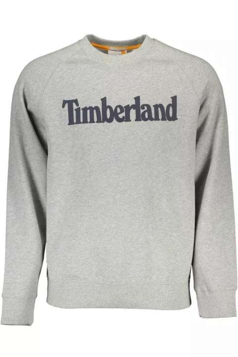 Priser på Timberland Gray Cotton Men Sweater