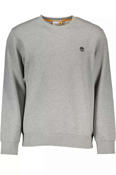 Priser på Timberland Gray Cotton Men Sweater