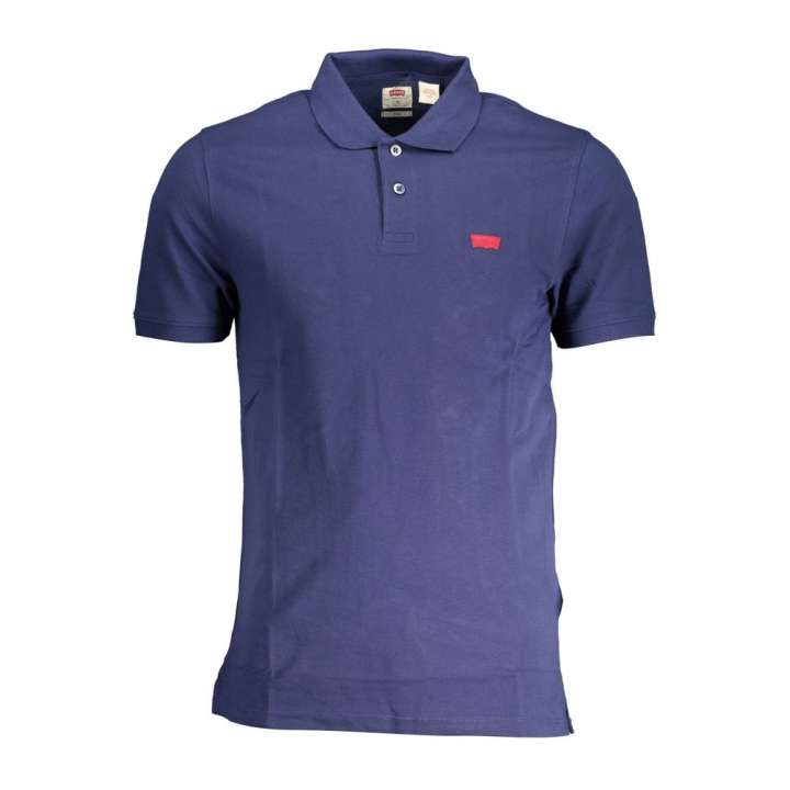 Priser på Levi's Blue Cotton Men Polo