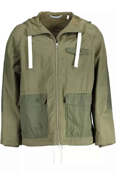 Priser på Gant Green Cotton Men Jacket