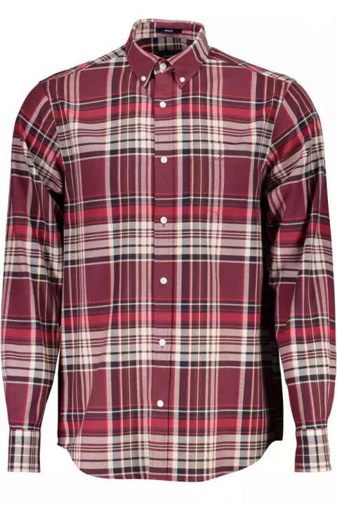 Priser på Gant Red Cotton Men Shirt