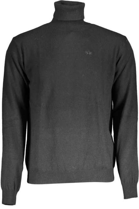 Priser på La Martina Black Wool Men Sweater