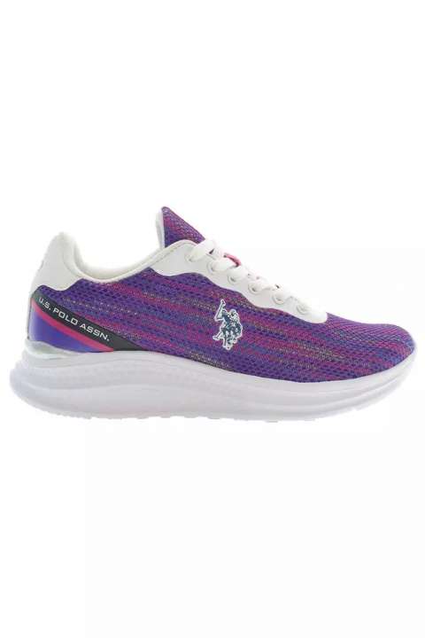 Priser på U.S. POLO ASSN. Purple Polyester Women Sneaker