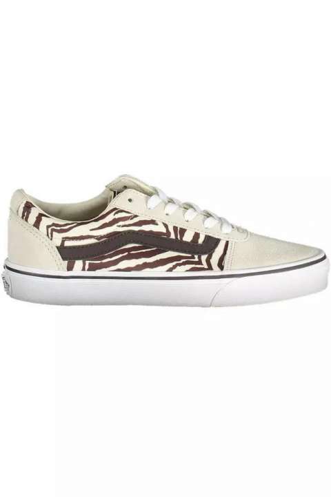 Priser på Vans Beige Leather Women Sneaker