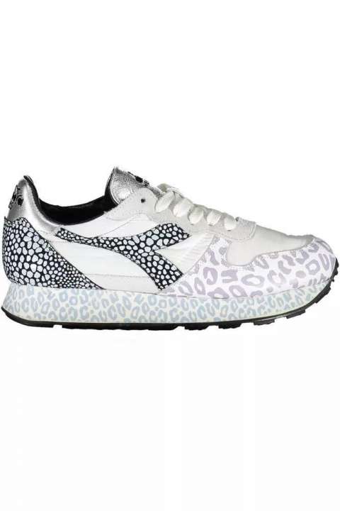 Priser på Diadora White Fabric Women Sneaker