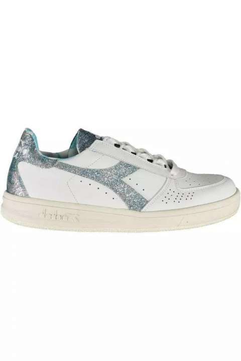 Priser på Diadora White Leather Women Sneaker