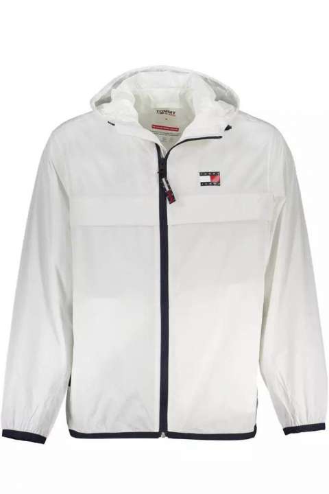 Priser på Tommy Hilfiger White Polyamide Men Jacket