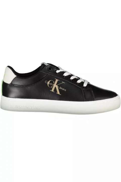 Priser på Calvin Klein Black Polyester Women Sneaker