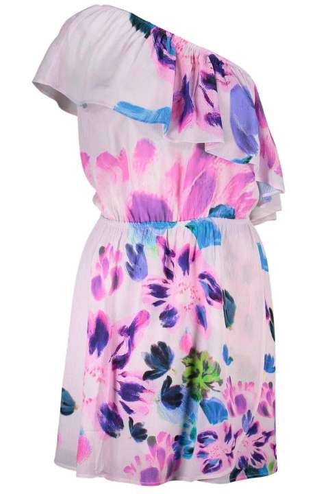 Priser på Desigual Pink Viscose Women Dress