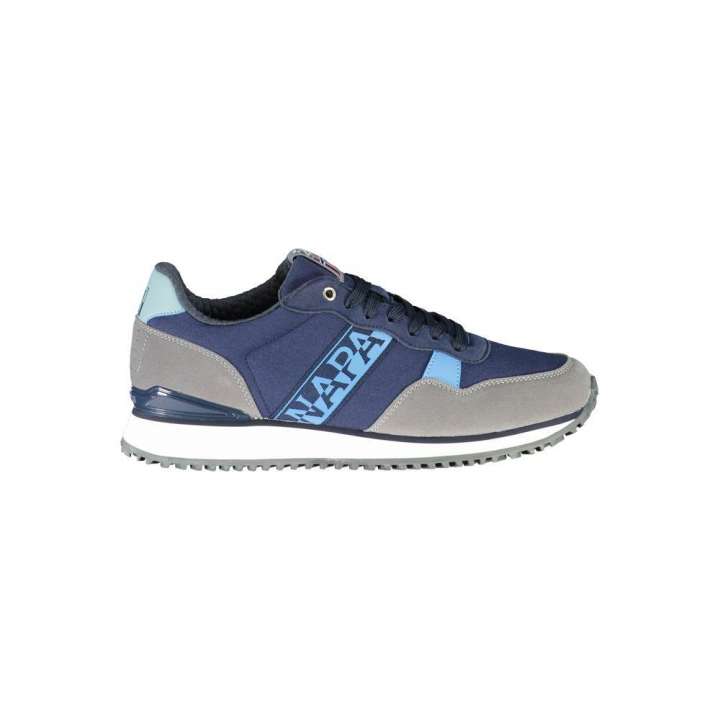 Priser på Napapijri Sleek Sporty Lace-up Sneakers with Logo Detail