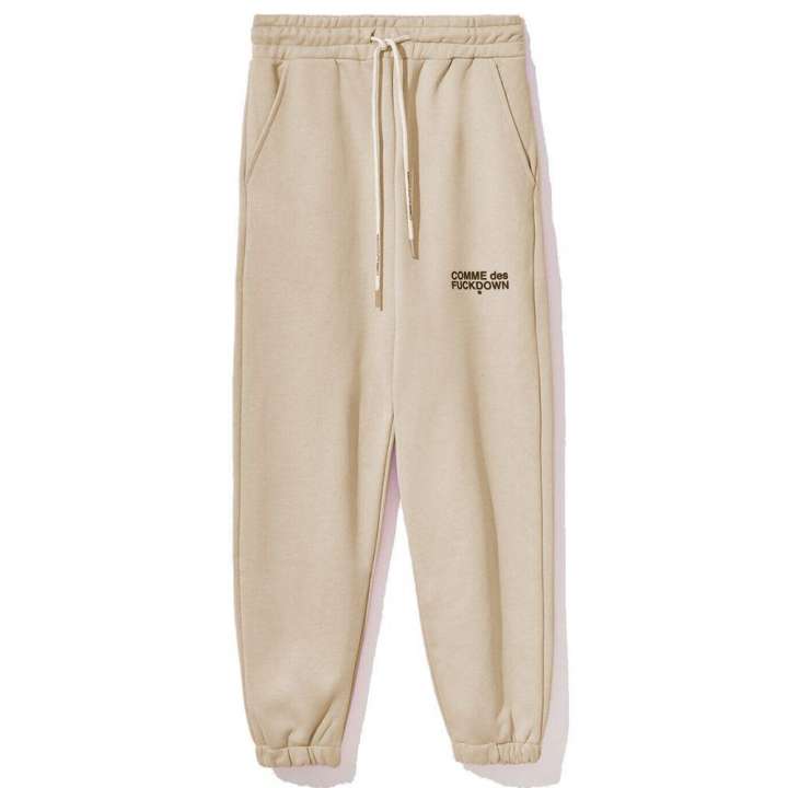 Priser på Comme Des Fuckdown Beige Cotton Jeans & Pant