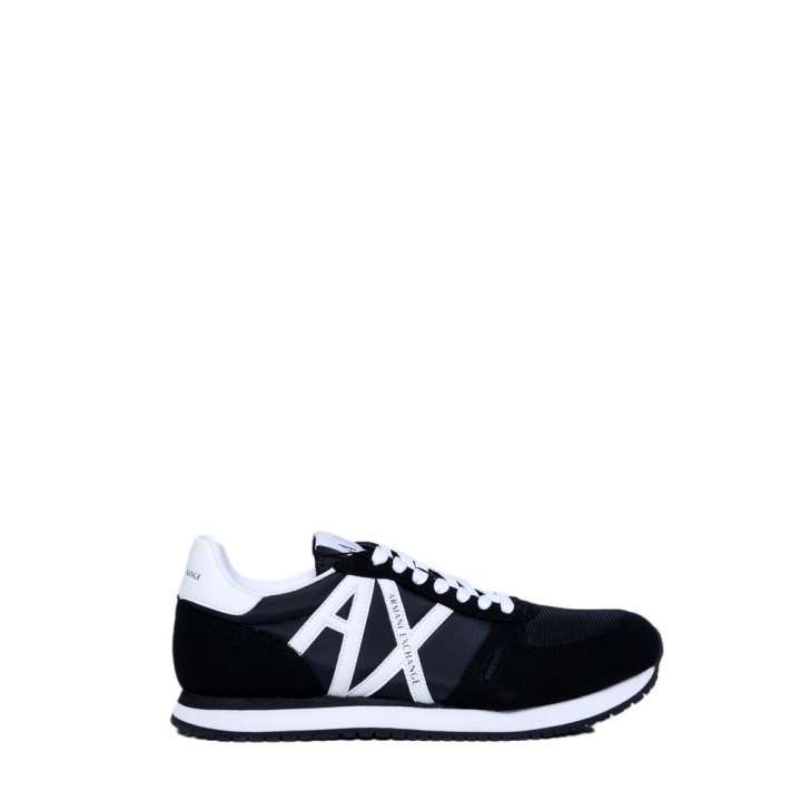 Priser på Armani Exchange Black Polyester Sneaker