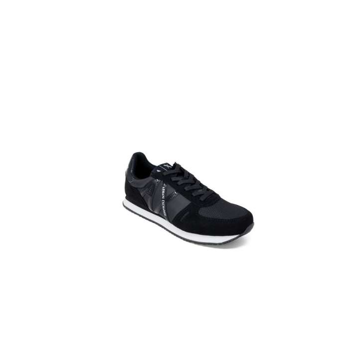 Priser på Armani Exchange Black Polyester Sneaker