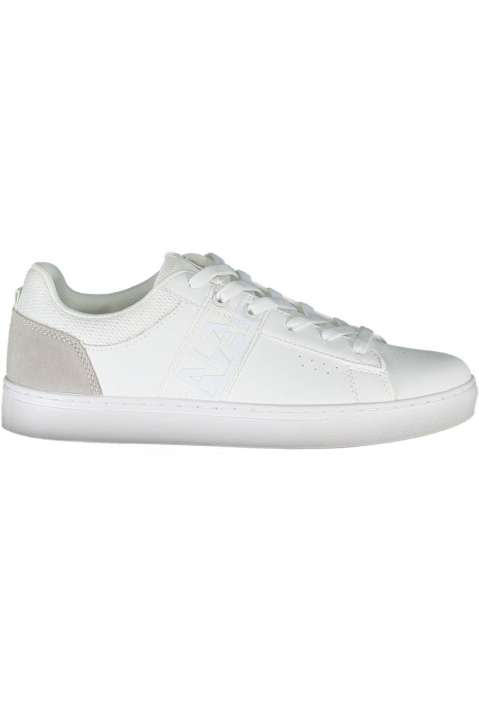 Priser på Napapijri White Leather Women Sneaker