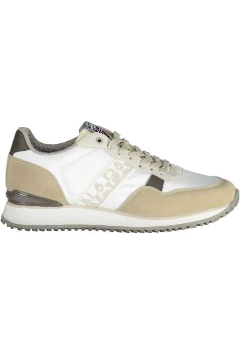 Priser på Napapijri White Polyester Men Sneaker