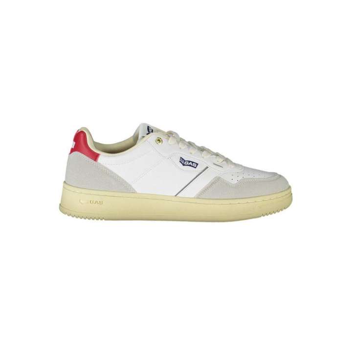 Priser på Gas White Artificial Leather Sneaker