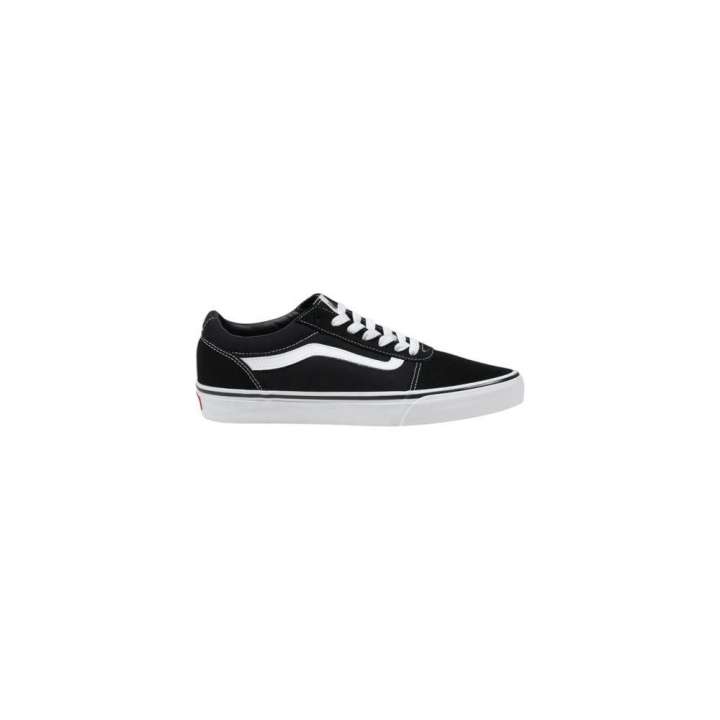 Priser på Vans Black And White Suede Sneaker