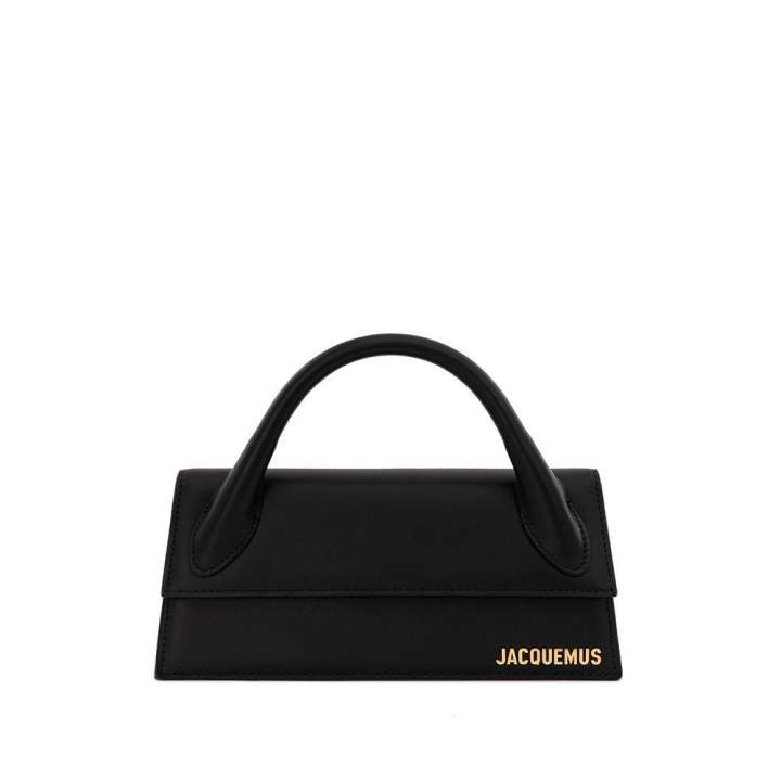 Priser på Jacquemus Elegant Black Leather Handbag