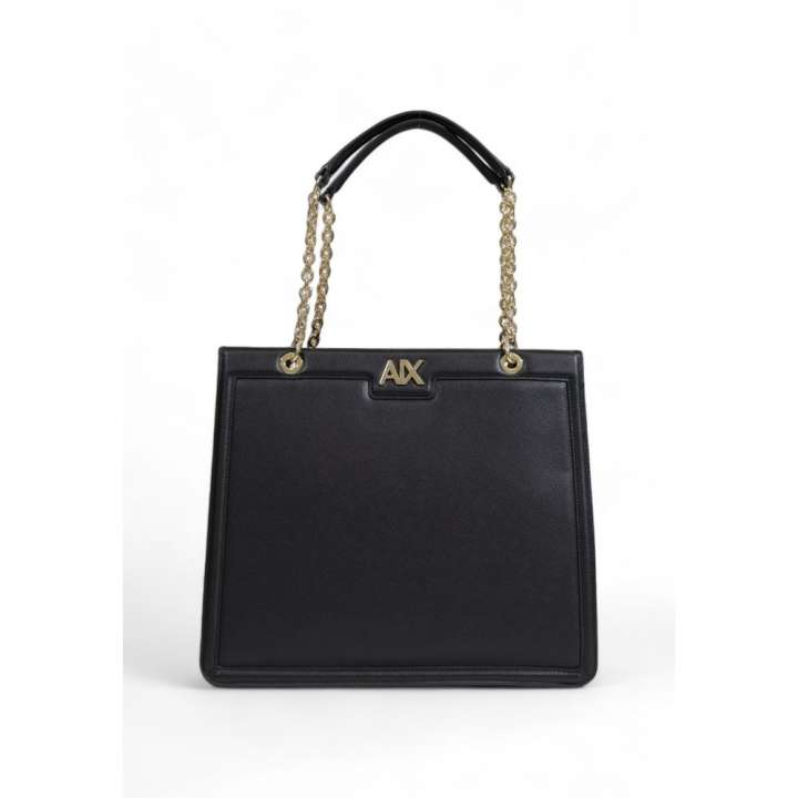 Priser på Armani Exchange Black Polyester Handbag