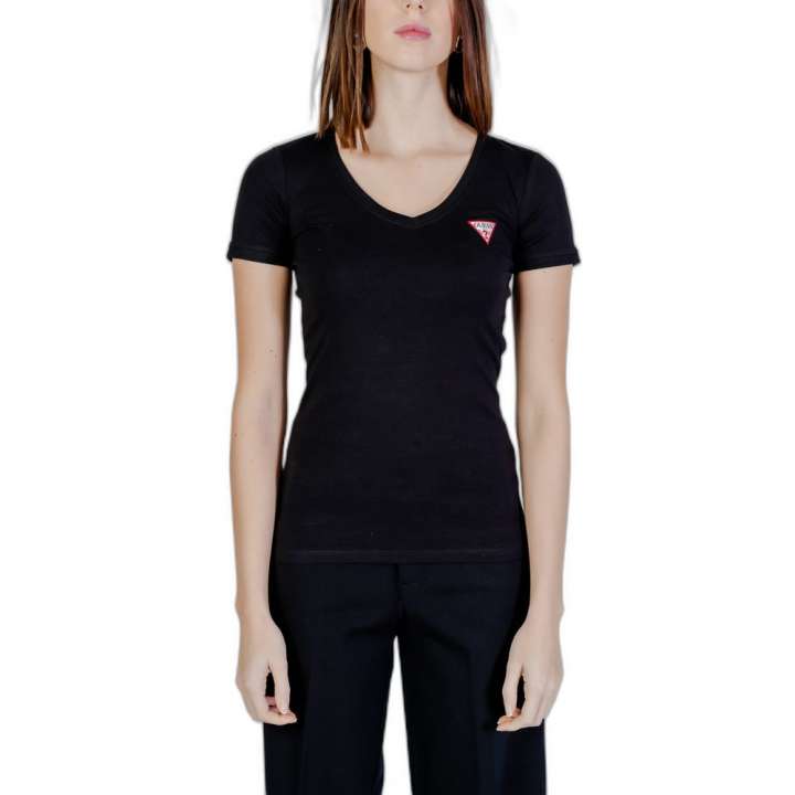 Priser på Guess Black Cotton Tops & T-Shirt