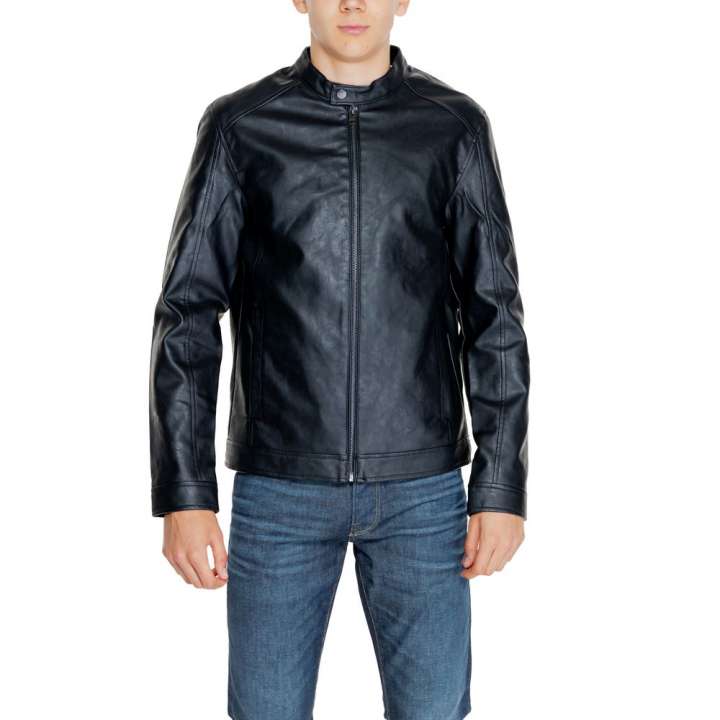 Priser på Jack Jones Black Polyester Jacket