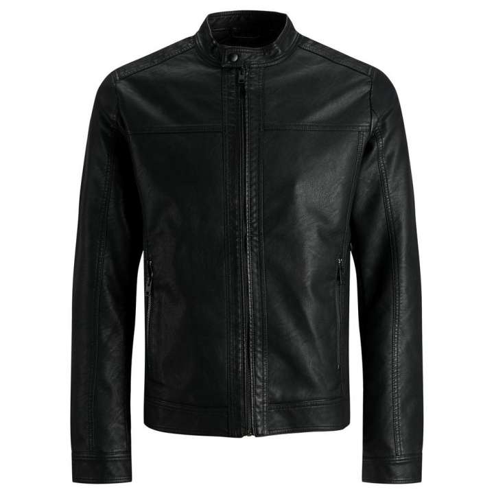 Priser på Jack Jones Black Polyamide Jacket