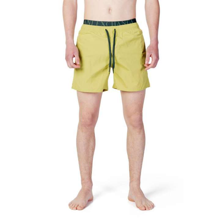 Priser på Armani Exchange Green Polyester Swimwear