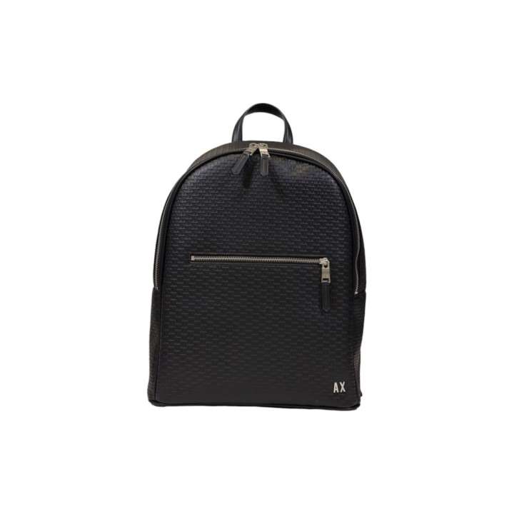 Priser på Armani Exchange Black Polyester Backpack