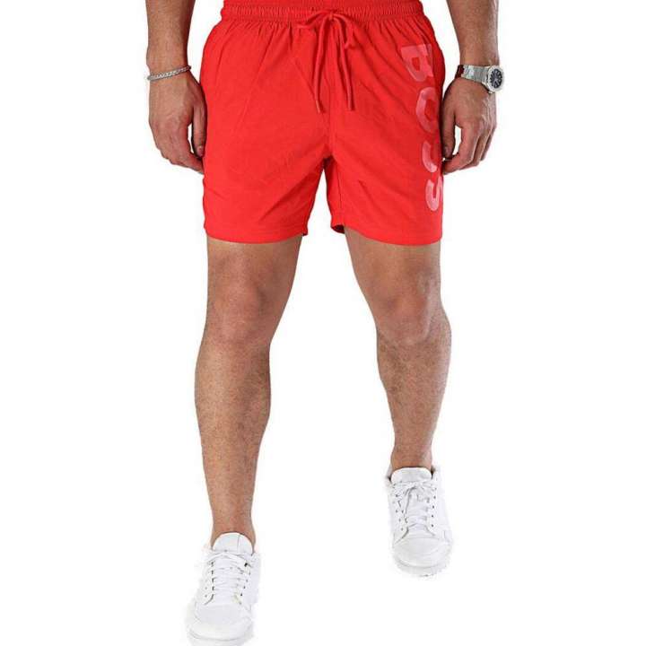 Priser på Hugo Boss Red Polyester Swimwear