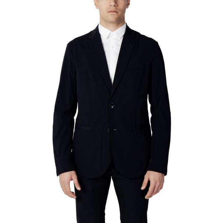 Priser på Armani Exchange Blue Cotton Blazer