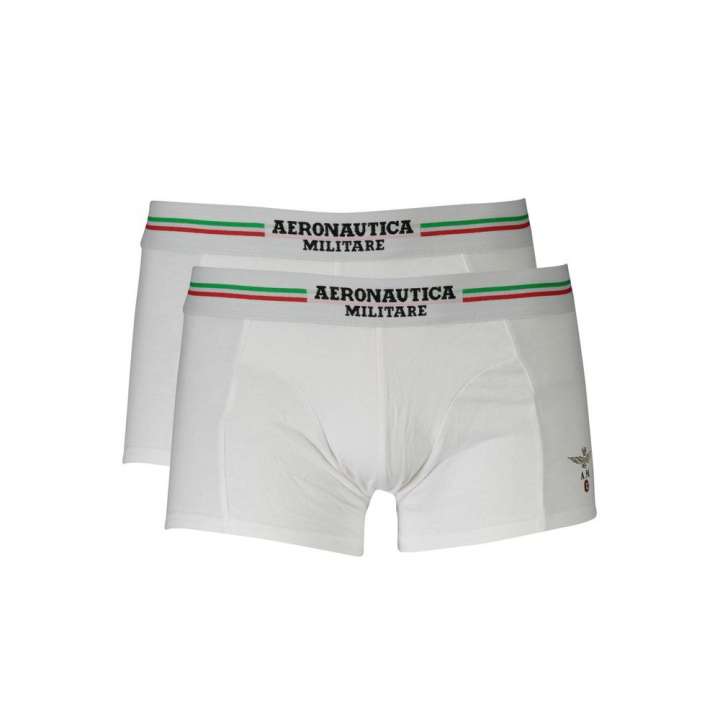 Priser på Aeronautica Militare White Cotton Underwear