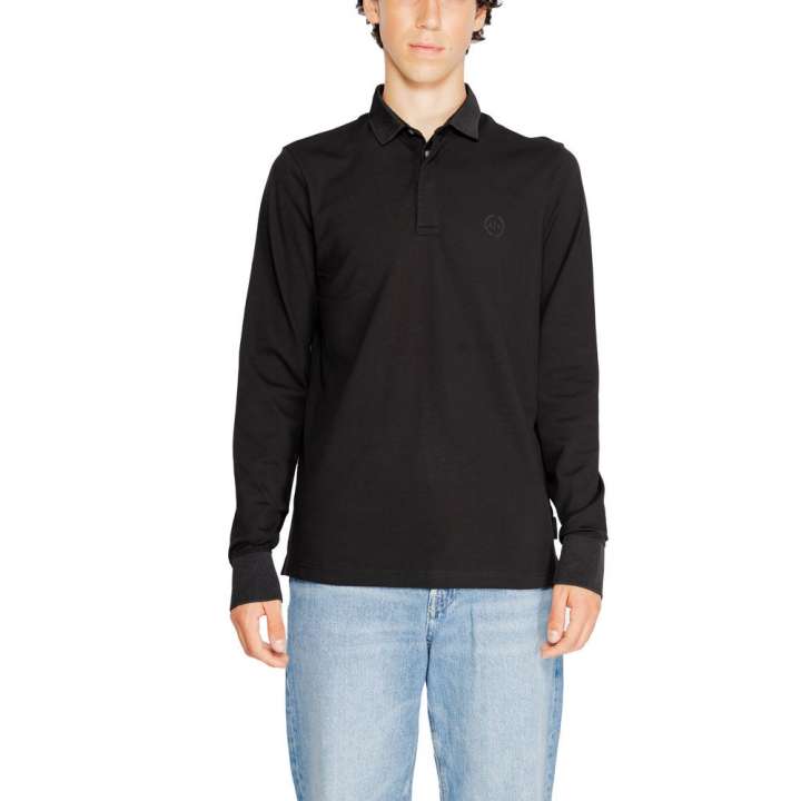 Priser på Armani Exchange Black Cotton T-Shirt