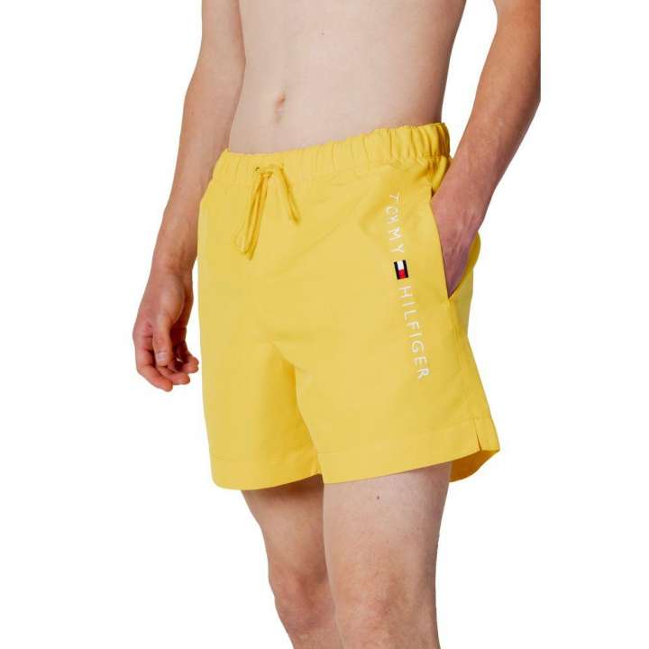 Priser på Tommy Hilfiger Yellow Polyester Swimwear