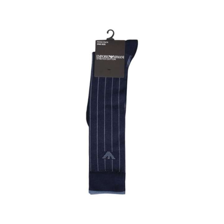 Priser på Emporio Armani Underwear Blue Cotton Sock